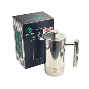 CAFETIERE STAINLESS STEEL 2/3/4/6/8 CUPS MINI FRENCH PRESS COFFEE MAKER METAL